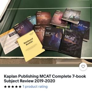 2019 Kaplan MCAT Full book set